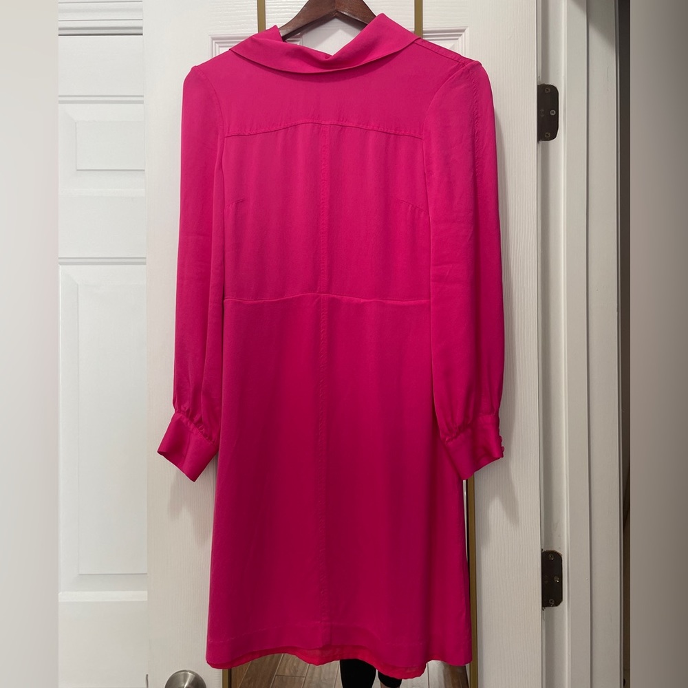Brooks brothers magenta dress NWOT
